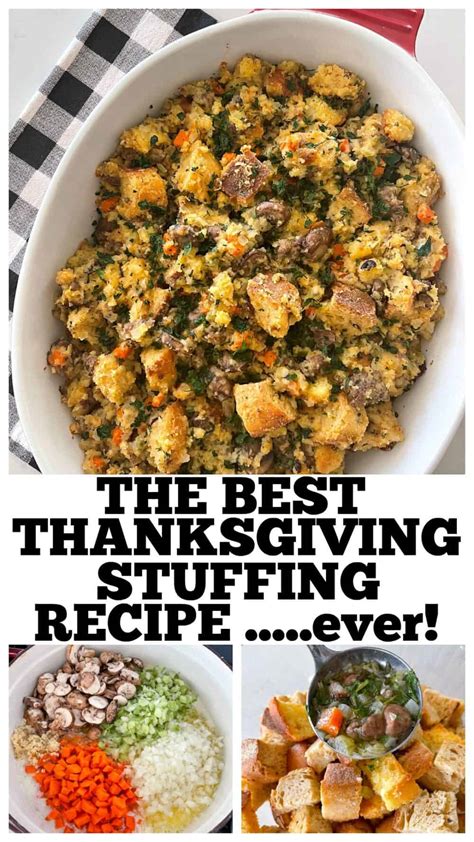 the best stuffing recipe ever thanksgiving stuffing recipe