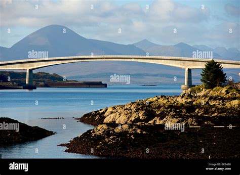 Scotland Kyle Of Lochalsh Bridge Stock Photo Alamy
