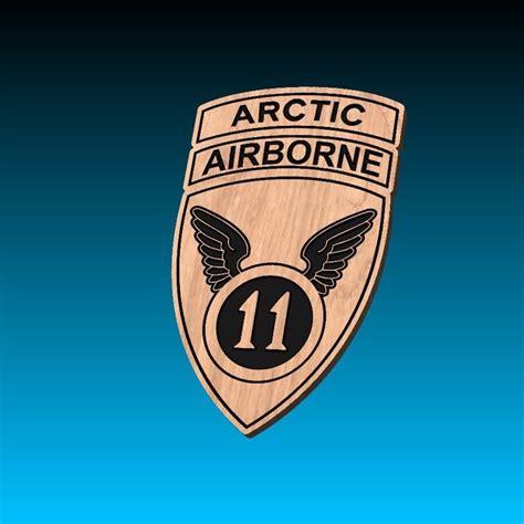 11th Airborne Division Arctic Logo Military Svg File For Etsy