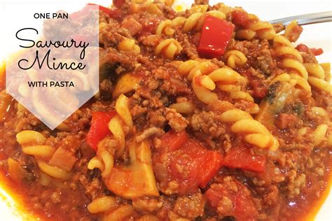 Continue cooking the mince, stirring frequently, for approximately 8 to 10 minutes. One Pan Savoury Mince with Pasta Recipe - Mumslounge