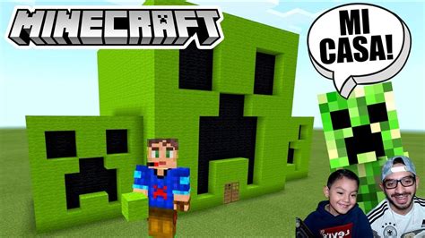 Añadimos juegos de y8 nuevos cada día. Casa Creeper en Minecraft | CASA FÁCIL DE MINECRAFT | Juegos Karim Juega - YouTube
