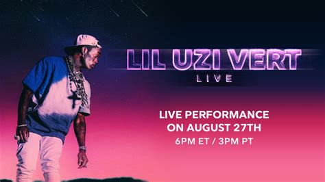 I am pinning him today because he is my favorite rapper and i enjoy his music and lyrics and he while i love lil uzi vert and his hair i chose this photo because it shows all of his chains and i love all types of image result for lil uzi vert. Lil Uzi Vert Live Virtual Performance — Live Nation