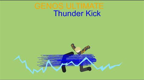 Genos Ultimate Animation Flamewave Cannon Speedblitz Dropkick