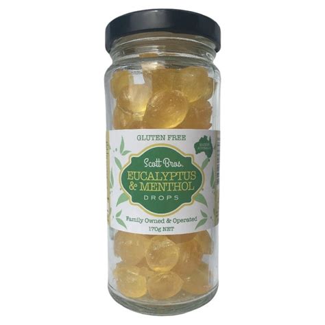Buy Scott Bros Candy Vintage Eucalyptus And Menthol Drops Boiled Sweets