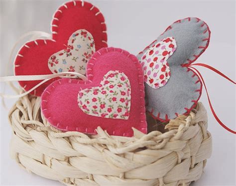 Items Similar To Valentines Hearts Decoration Home Decor Set Of 3