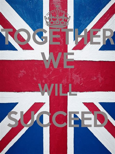 Together We Will Succeed Poster Chrisprof Keep Calm O Matic