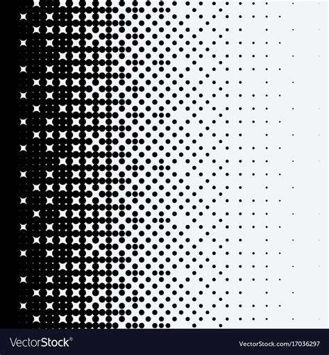Halftone Dots On White Background Royalty Free Vector Image
