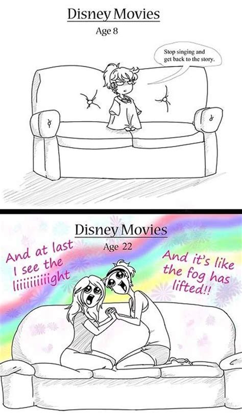 Disney Movies Then And Now Disney Memes Disney Funny Disney Movies