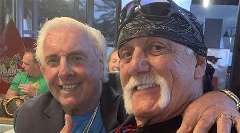 Ric Flair Is Getting Drunk With Hulk Hogan