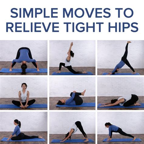 Yoga Moves And Stretches For Tight Hips Hipflexorsstrengthening