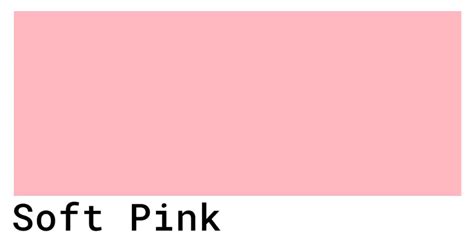 Soft Pink Color Codes The Hex Rgb And Cmyk Values That You Need