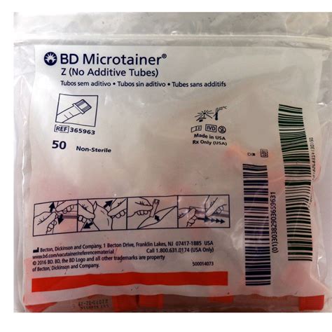 Bd Microtainer Plain