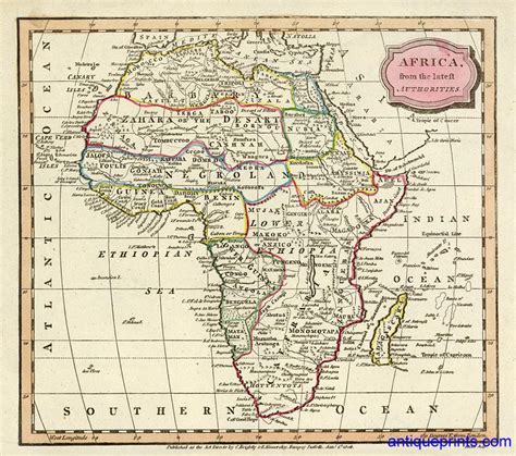 Stock Images High Resolution Antique Maps Of Africa