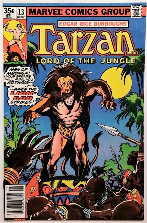 tarzan lord of the jungle 13 june 1978 john buscema tony dezuniga c a tarzan comic covers