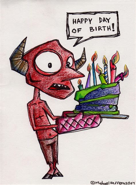 Devilish Birthday By Simpleartist On Deviantart