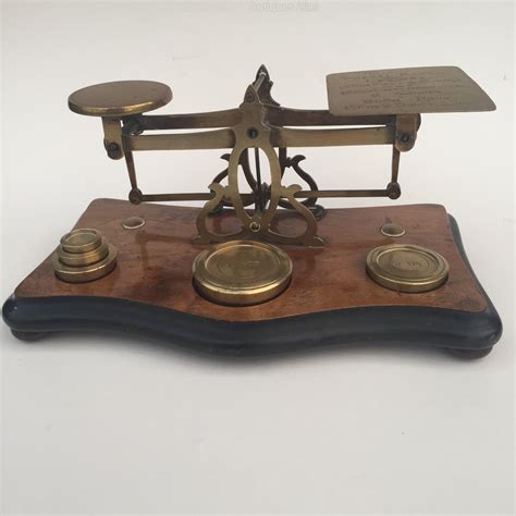 Antiques Atlas Brass Postage Scales And Weights