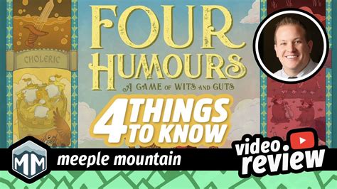 Four Humours 4 Things You Need To Know Review YouTube