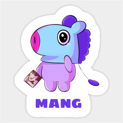 Mang Bt21 Sticker Teepublic