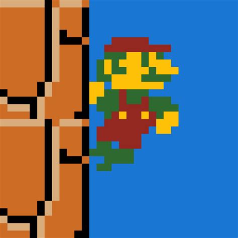Pixilart Mario Wall Jump Sprite By Nintendo Fan