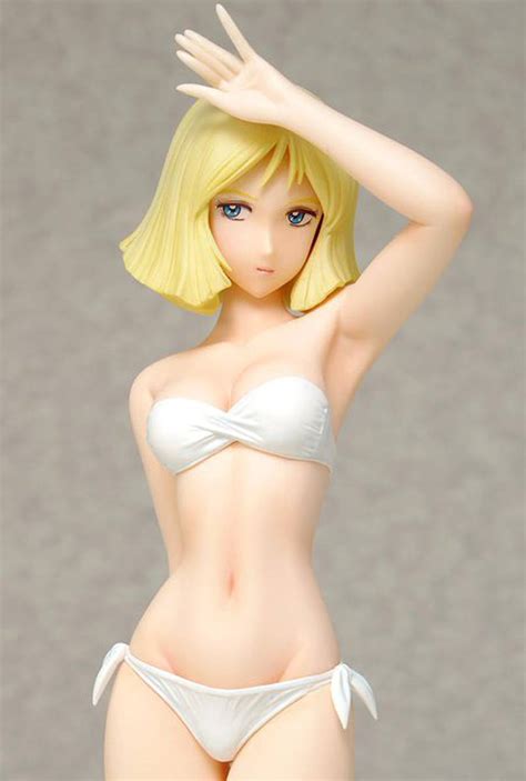 Wave 18 セイラ マス ガレージキット 白水着 ホワイト White Swimwear Ver ガレキ レジン キャラホビ C3 Afa Tokyo 機動戦士ガンダム機動戦士