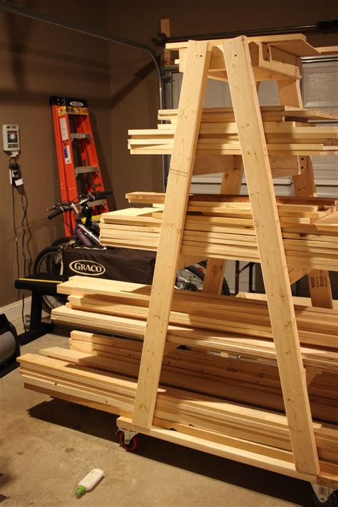 Famous Diy Lumber Rack On Wheels References Boost Wiring