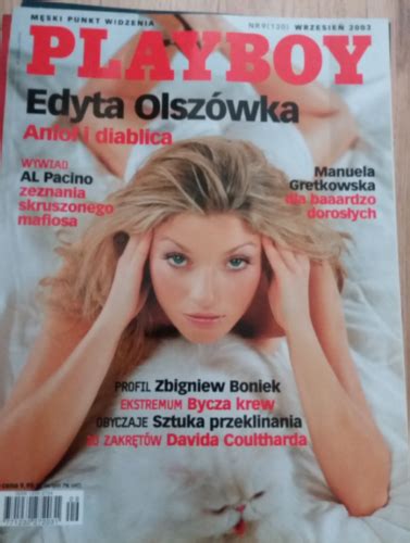 Playboy Polska Poland Polish Edyta Olszowka Ebay