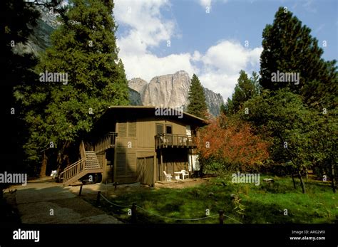 Yosemite Lodge Nestles In The Valley Floor Of Yosemite National Park In