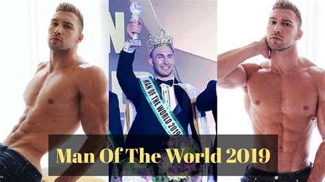 Bulgarian Model Daniel Georgiev Wins 2019 Man Of The World Youtube