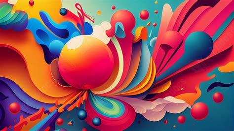 Colorful Graphic Art Powerpoint Background For Free Download Slidesdocs