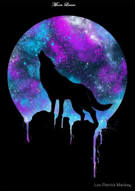 Pin By Marebare On Wolves Wolf Painting Wolf Artwork Galaxy Wolf