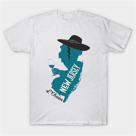 A Funny Map Of New Jersey New Jersey T Shirt Teepublic