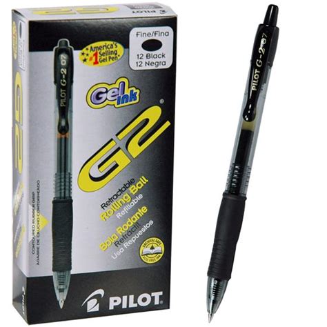 It is popular among users of different age groups. Pilot G2 07 Black Gel Ink Pen | Pilot G2 31020 | Nordisco.com