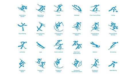 Drawing From The Past Josh S Rose Pictogram Winter Olympics