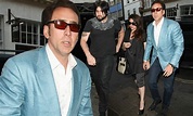 Nicolas Cage treats his sons as he takes them for family night at the ...