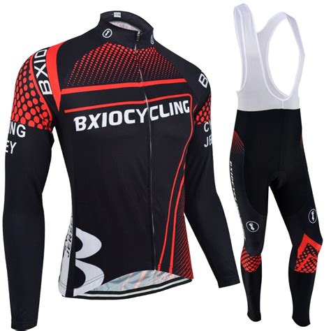 Bxio Winter Thermal Fleece Cycling Clothing Pro Tour Bike Jersey Full Zipper Sport Wear Roupas