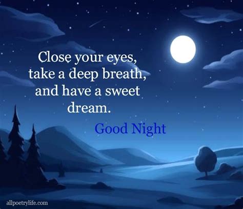 Best Good Night Quotes Messages Wishes Sleep Of Your Life