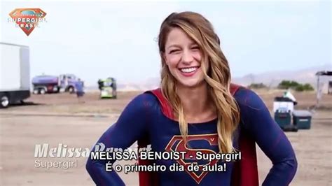 Supergirl Behind The Scenes 1x02 Stronger Together Youtube
