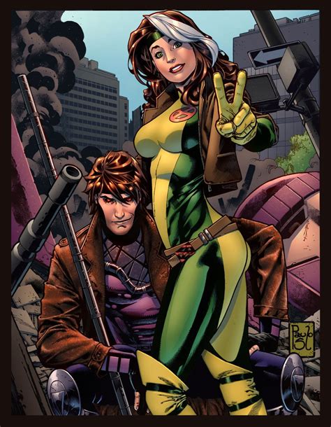 Gambit And Rogue By Siriussteve On Deviantart Marvel Rogue Rogues