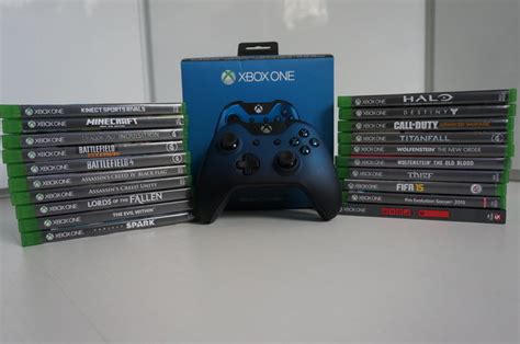Lot Of 20 Xbox One Games Xbox One Wireless Controller Blue Dusk