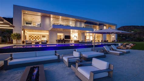 The Malibu Modern Mansion Set On A Lot Of Over 17 Acres Where Land