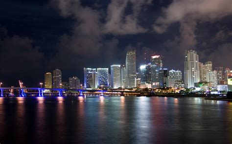 Shining City Of Miami Wallpapers And Images Wallpapers