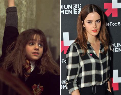 Hermione Granger Then And Now