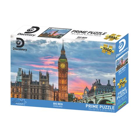 Discovery Collection Jigsaw Puzzle Big Ben 1000 Pieces Toys Toy