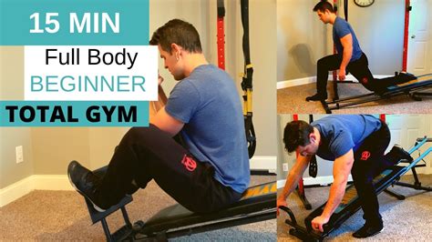 Min Full Body Total Gym Beginner Workout Youtube