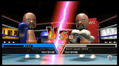 Wii Sports Boxing Matt Vs Matt Youtube