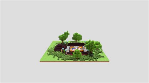 Minecraft Small 1v1 Pvp Arena Download Free 3d Model By Trmhtk2