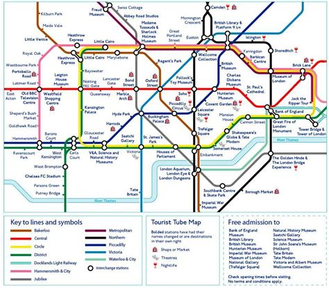 London Tube Map London Tube Map London Tourist London Underground Map