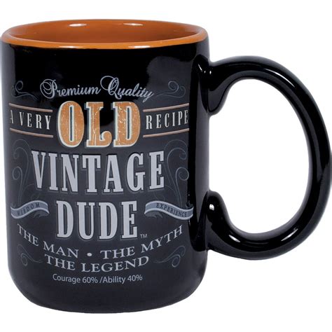 Vintage Dude 14 Oz Old Coffee Mug