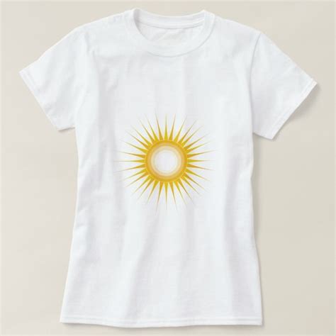 Sun Design T Shirt Sun Designs Shirt Illustration