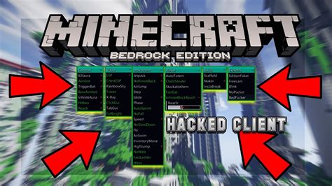 Minecraft 116 Hacked Client Bedrock Edition